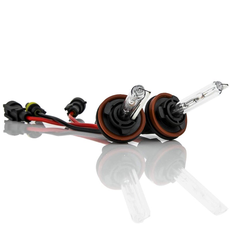 Xentec H11 (H8/H9) 6000K HID Xenon Bulb x 1 pair (Ultra White)